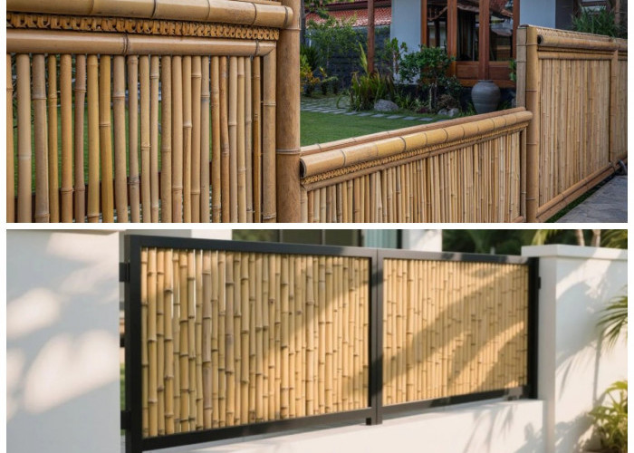 5 Desain Pagar Bambu Estetik untuk Rumah: Sentuhan Alami dengan Nuansa Modern