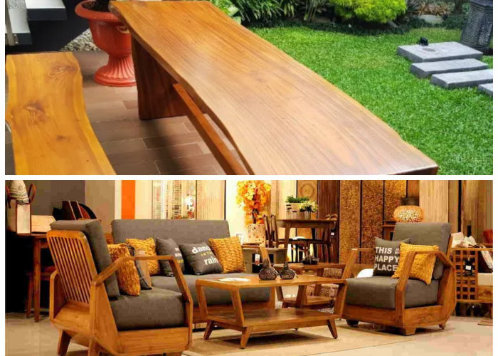 Klasik Sepanjang Masa! Inspirasi Kursi Kayu Panjang yang Serasi untuk Berbagai Ruangan