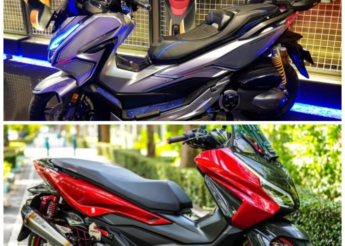 Viral! Modifikasi Honda Forza Gaya Maxi Tourer, Makin Gagah dan Nyaman!