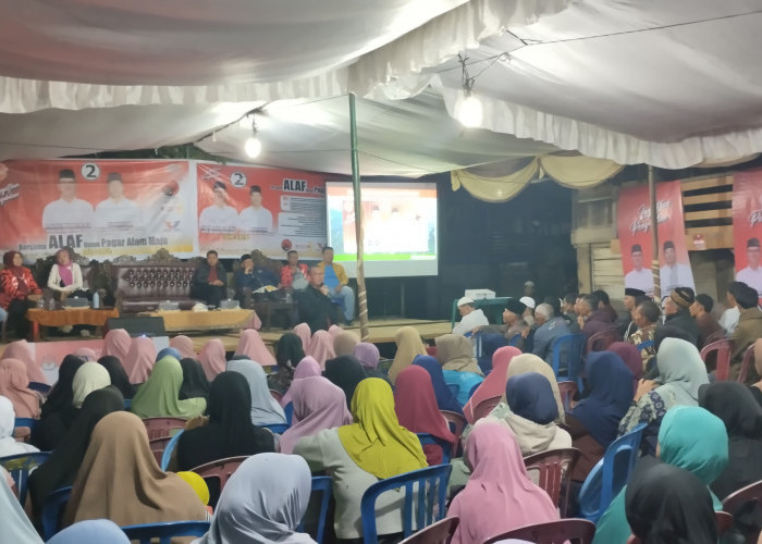 Tumpah! Ribuan Kelurahan Penjalang, Kance Diwe Hingga Atung Bungsu Padati Giat Dialogis Bersama ALAF!