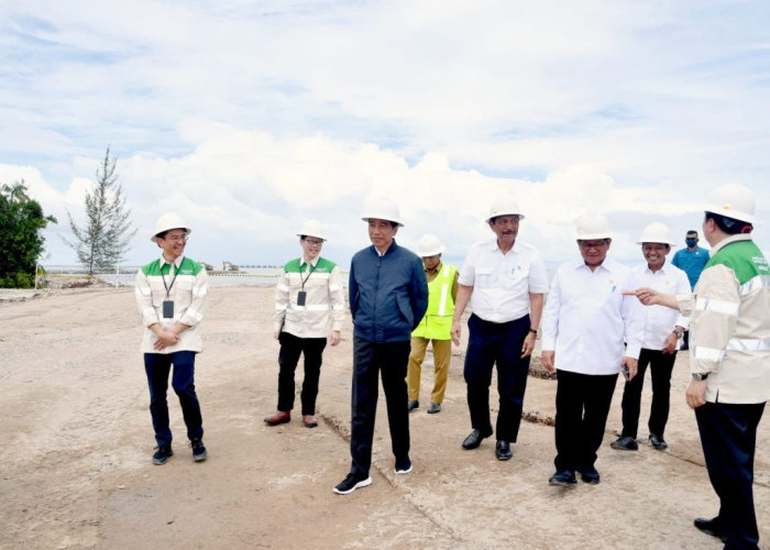 Kunjungi Kawasan KIPI, Presiden: Masa Depan Industri Energi Hijau Indonesia