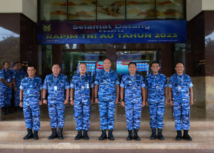 Rapim TNI Angkatan Udara Tahun 2023 Dihadiri Sekjen Kemhan RI