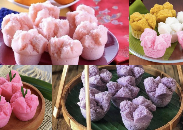 Kue Mangkok Warna-Warni, Camilan Tradisional yang Bikin Ceria