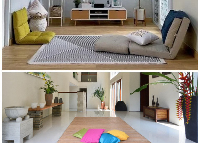 Tanpa Sofa Bukan Masalah! Ide Menata Ruang Tamu Supaya Terasa Luas dan Estetis