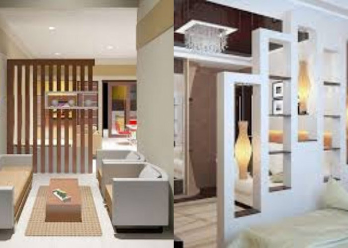 Desain Partisi Estetik untuk Rumah Kecil Tanpa Perlu Dinding Permanen!