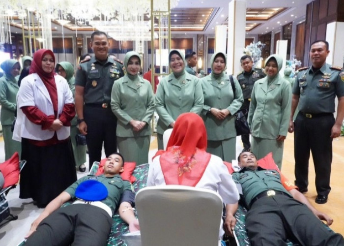 BRAVO Prajurit TNI, Donor Darah HUT Persit Ke-78