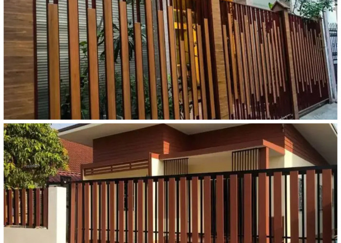 Pagar Lisplang Modern: Sentuhan Garis Tegas yang Bikin Rumah Terlihat Lebih Kontemporer!