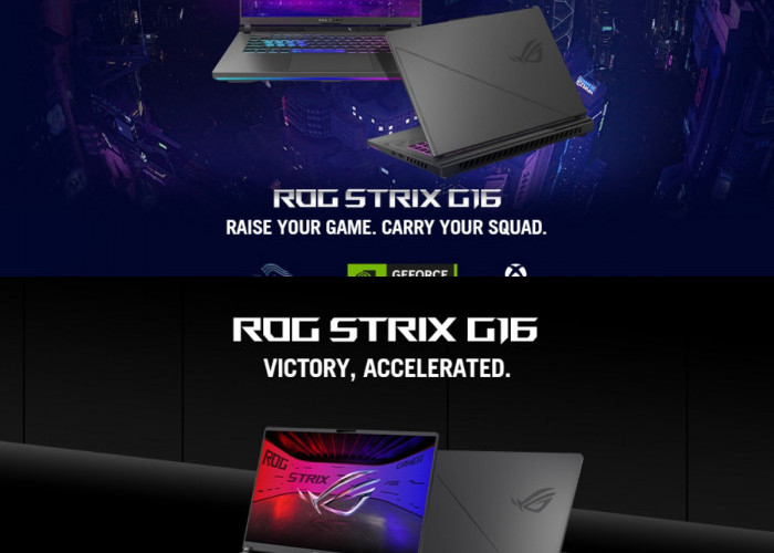Laptop Gaming Impian 2026, ASUS ROG Strix G16 Tawarkan Kecepatan dan Visual Memukau