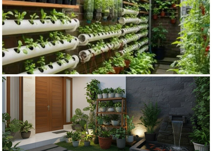 Ide Kreatif Kebun Mini di Samping Tembok Rumah, Solusi Hijau untuk Lahan Sempit