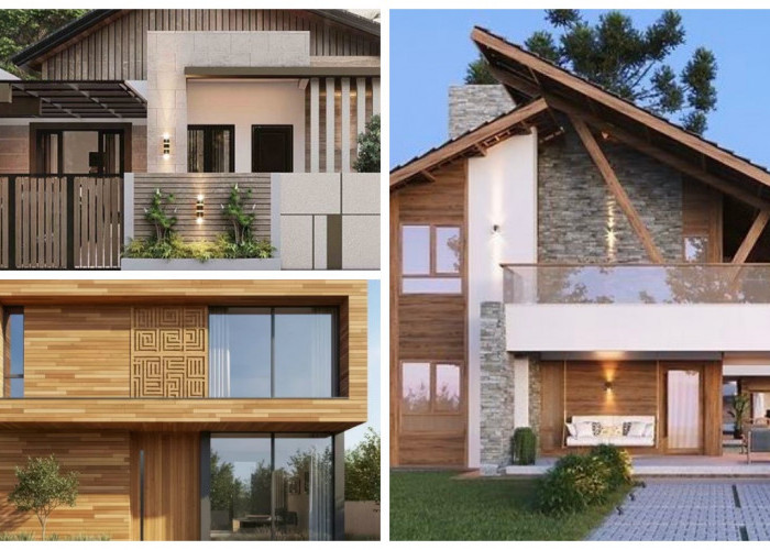 Rumah Minimalis Anti Monoton, 7 Inspirasi Fasad Bertekstur Unik!