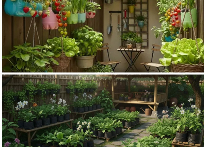 Kebun Mini di Belakang Rumah, Ruang Hijau Fungsional yang Bikin Rumah Lebih Sejuk