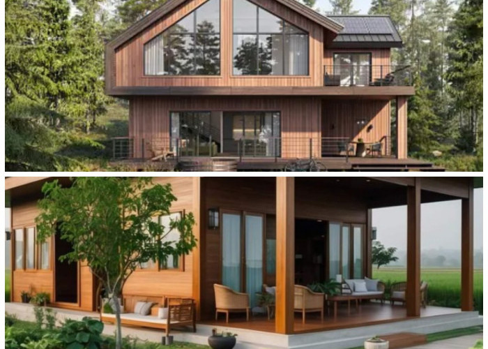 Inspirasi Teras Bernuansa Kayu: 5 Desain Natural yang Bikin Hunian Terlihat Mewah dan Segar