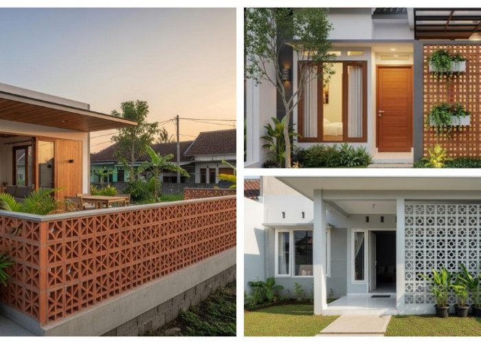 8 Inspirasi Roster Rumah Modern, Teras Lebih Terang Tanpa Kehilangan Privasi