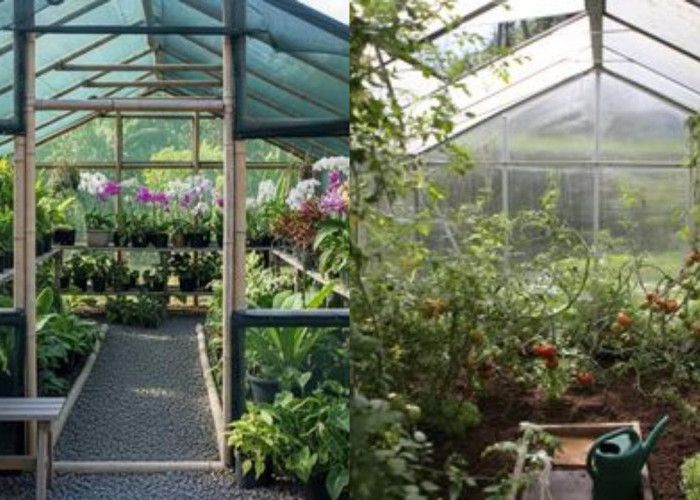 Kreatif! Kebun Rumah Kaca Sederhana yang Bisa Dibangun di Ruang Sekecil Apa Pun