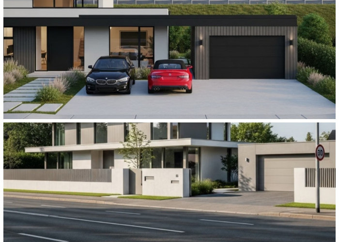 6 Desain Rumah di Pinggir Jalan Raya yang Tetap Tenang, Aman, dan Tampil Estetik