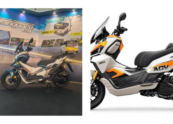 Gagah dan Siap Ngebut! Aveta Falcon 180 Hadir Bawa Kamera Dasbor, Skuter Adventure Idaman Content Creator