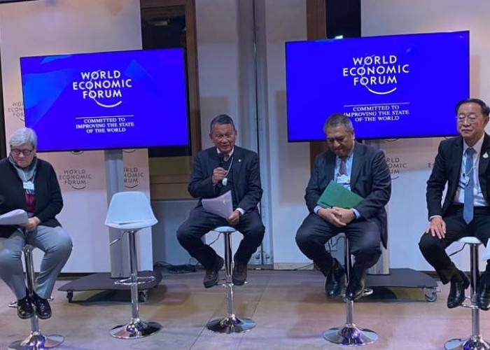 Menteri ESDM Sampaikan Pendanaan Transisi Energi Indonesia di Forum Ekonomi Dunia 2023 di Davos