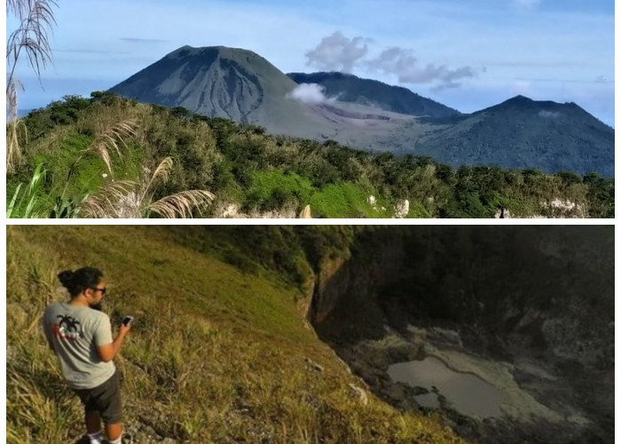 Eksplore Ketinggian Sulawesi Utara, Pesona Gunung Mahawu jadi Favorit Pendaki
