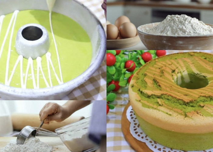 Resep Bolu Matcha 1 Telur, Kue Enak dengan Sentuhan Teh Hijau yang Menyegarkan