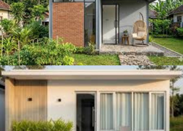 5 Ide Desain Rumah Minimalis 5x7 Meter dengan Atap Datar Bergaya Modern