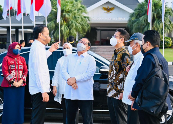 Presiden Jokowi dan Ibu Iriana Kunjungan Kerja ke Kalimantan Barat