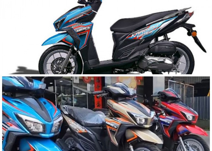 Tanpa Publikasi Besar, Honda Karisma 125 Matic Jadi Sorotan karena Desainnya Mirip Vario
