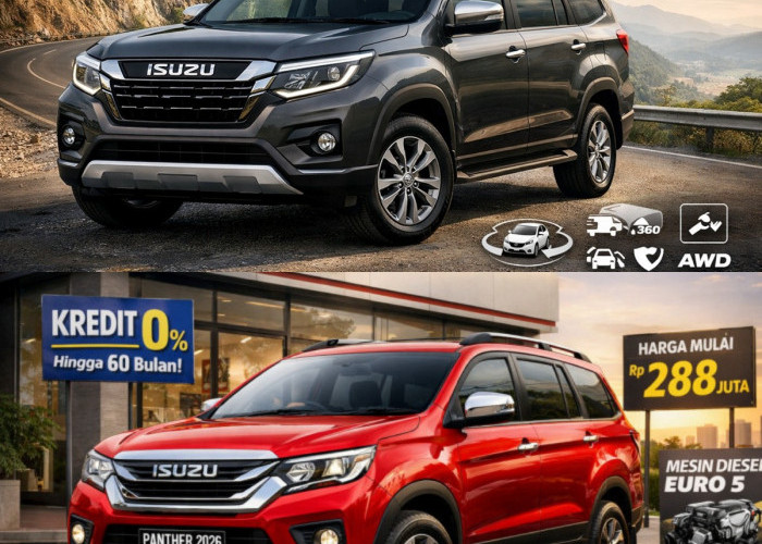 Isuzu Panther Reborn 2026 Masih Menjadi Pemimpin Solar dengan Efisiensi Bahan Bakar Mencapai 15 km/liter