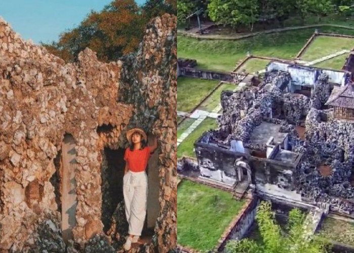 Mengintip Keunikan dan Keindahan Dinding Batu Alam yang Eksotis di Goa Sunyaragi Cirebon