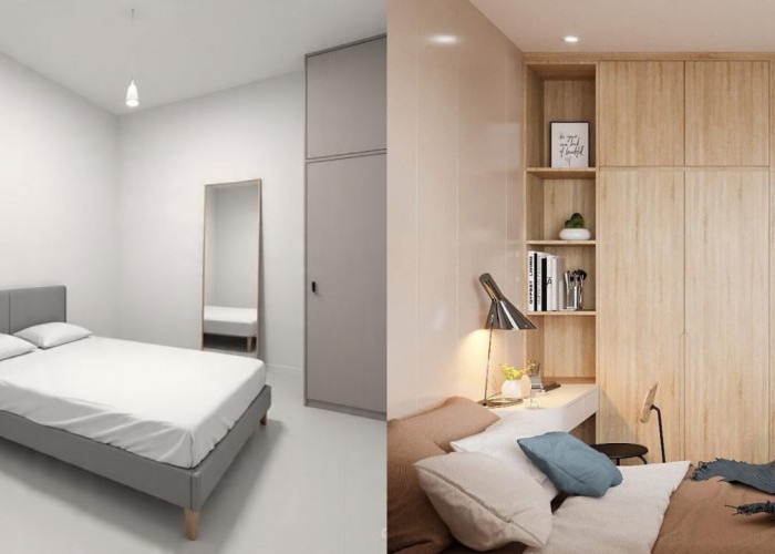 Desain Kamar Tidur Minimalis Ukuran 3×3 agar Tampak Lega dan Nyaman!