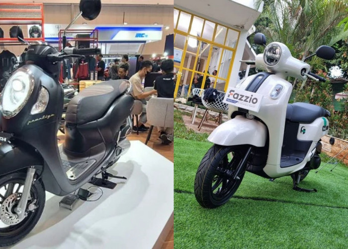 Skutik Retro 21 Juta, Honda Scoopy atau Yamaha Fazzio, Mana yang Lebih Unggul?