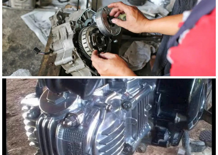 Gak Perlu Ribet! Begini Cara Hilangkan Kotoran Membandel di Mesin Motor