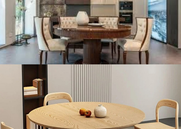 Meja Makan Bundar Jadi Pilihan Tepat untuk Hadirkan Suasana Hangat Keluarga