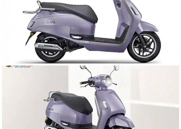 Honda NS125LA 2026 Hadir dengan Warna Ungu Elegan, Skutik Retro Ini Bikin Melirik