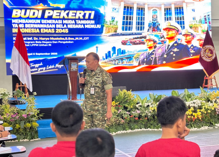 Kapus Bela Negara LPPM Unhan RI Bekali Budi Pekerti Pada Peserta KKRI Generasi Emas