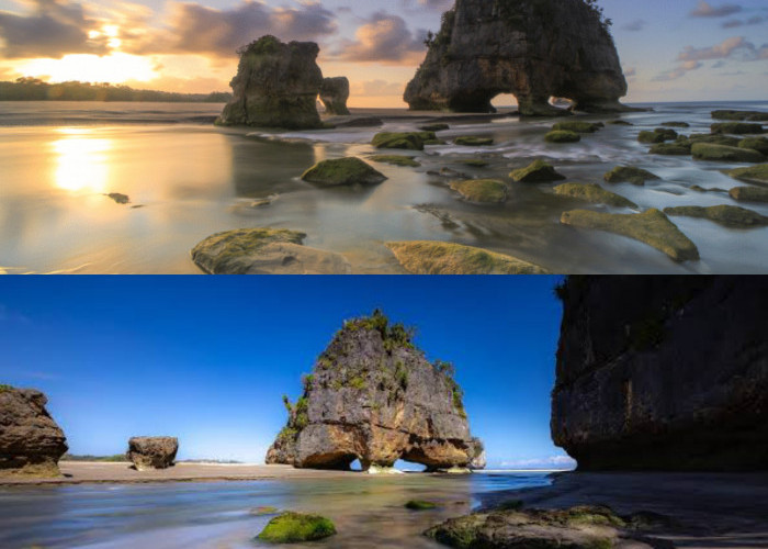 Pesona Pantai Watu Maladong: Keajaiban Alam Sumba Barat Daya dengan Gugusan Karang Raksasa dan Lautan 