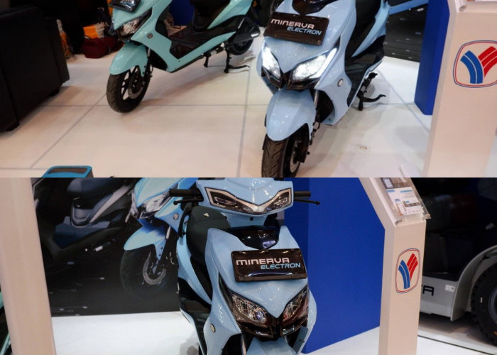 Minerva Electron M-2, Motor Listrik dengan Teknologi Baterai Swap yang Praktis, Ini Spesifikasinya!