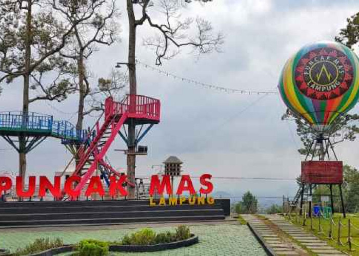 Wajib Dikunjungi! Puncak Mas Lampung, Spot Foto Menarik di Area Perbukitan