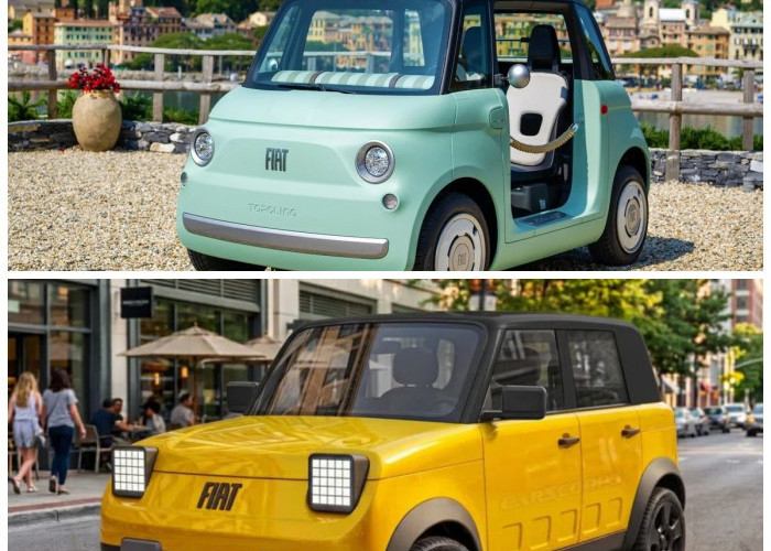 Fiat Koala, Calon Mobil Listrik Mungil Terbaru yang Siap Menemani Fiat Panda
