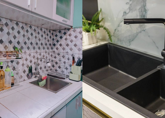 Inspirasi Tempat Cuci Piring dengan Rak Minimalis, Hemat Ruang dan Cantik!