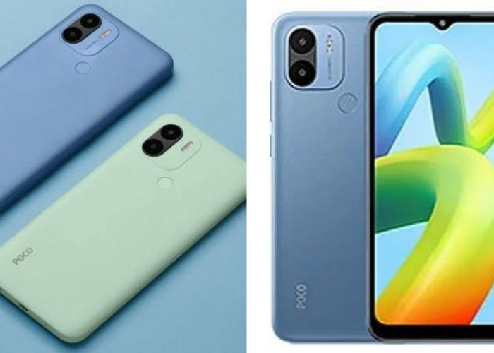Review POCO C50, HP Murah dengan Baterai 5.000 mAh dan Android Go  Desain Sederhana dengan Tekstur Mirip Kulit