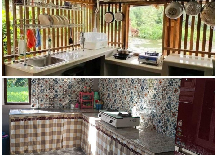 Inspirasi Dapur Desa Modern Minimalis, Simpel tapi Tetap Estetik untuk Rumah Sederhana