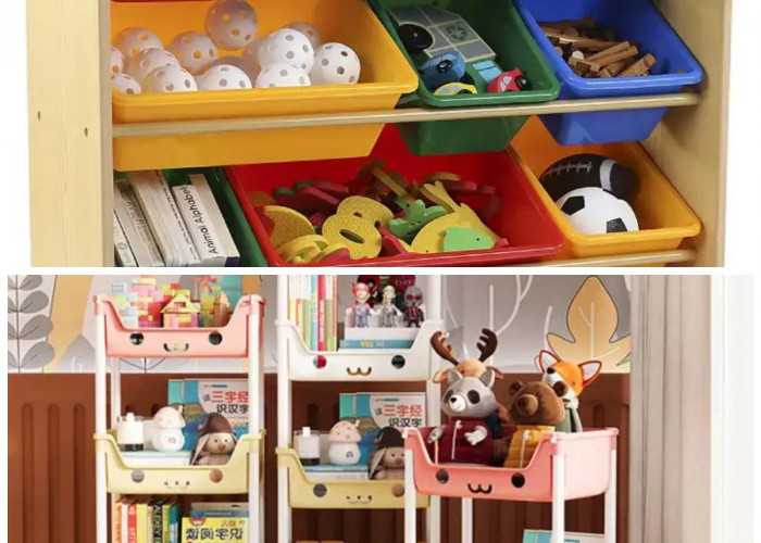 Rapi dan Aman, Inspirasi Rak Mainan Anak yang Fungsional untuk Rumah Keluarga
