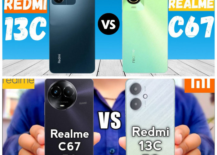 Realme C67 vs Redmi 13C: Adu Spesifikasi Ketat, Siapa Paling Worth It di Kelasnya?