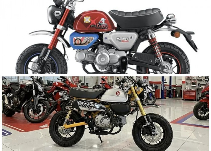 Motor Mini Honda Monkey: Retro Menggemaskan, Fitur Modern Tersembunyi!