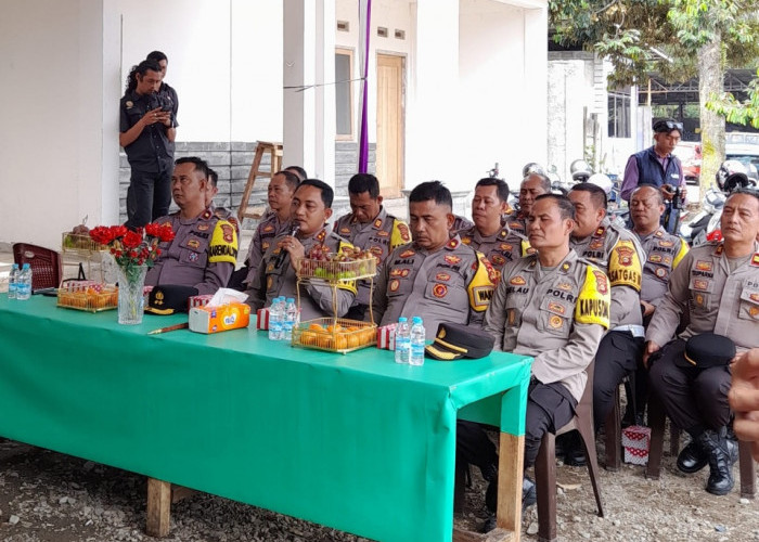 Kunjungi 3 Posko Paslon Wako Pagar alam, Kapolres Ajak Jaga Kondusivitas Pemilukada