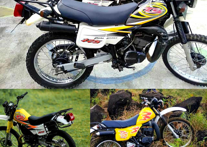 Nostalgia Bersama Pelopor Motor Trail! Suzuki TS 125 Bukti Nyata Sang Legenda Itu Ada