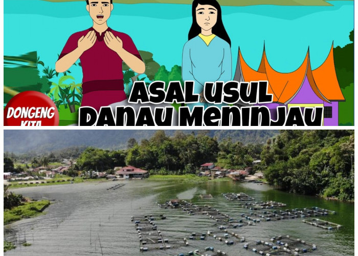 Cerita Legenda Danau Maninjau, Kisah Sumpah Sepasang Kekasih Siti Rasani dan Giran