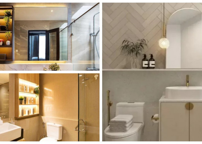 Kamar Mandi Rapi dan Estetik! 13 Ide Rak Stylish yang Bikin Ruang Nyaman Dipandang