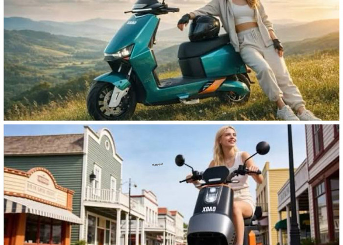 Motor Listrik Yadea GS70 Resmi Meluncur, Tampil Futuristik dan Punya Fitur Kekinian!