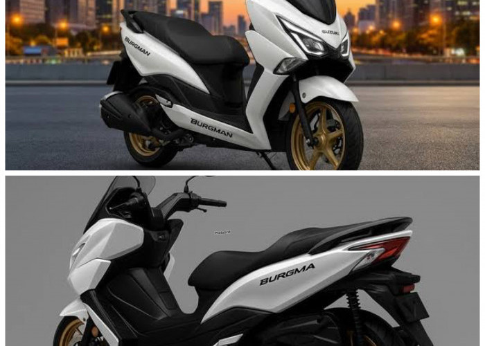 Suzuki Burgman 150 Resmi Hadir, Skutik Bongsor Penantang Kuat Yamaha NMAX dan Honda PCX